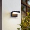 Lindby Außen-Wandleuchte Eleazar, LED, Metall, Schwarz warmweiß IP44mit Bewegungsmelder, 1x4,5 W LED, warmweiß Bild 3