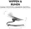 Hauck Alpha Bouncer Premium Light Grey Babywippe Bild 5