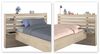 Einzelbett >Escale 1< in Japanische Eiche - 217x122x89cm (LxBxH) Bild 4