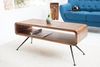 Puristischer Couchtisch ALINO 100cm massiv Sheesham TV-Board Palisander Bild 4