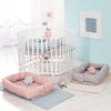roba Babylounge Style 'roba Style' - Kuschelnest - Wickelauflage - Bettschlange - Rosa Bild 3