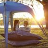 Lumaland 'Where Tomorrow' Pavillon, Polyester, 250 x 250 x 190 cm, Schwarz Bild 4