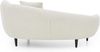Atlantic Home Collection Olivia Chaiselongue, Massivholz, Creme, 176B x 97T x 76H cm Bild 5