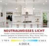EMOS LED Lampe Edison Candle, 7W Ersatz für 75W Glühbirne, Vintage-Glühlampe mit E14 Sockel und Helligkeit 1055 lm, Neutralweiß 4000 K, 25000 Stunden Lebensdauer, CRI > 80, 360° Abstrahlwinkel Bild 4