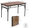 Bo-Camp Greene Campingtisch Holzoptik 120x60 cm Bild 2