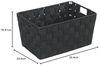 WENKO Aufbewahrungskorb 2er Set schwarz Bild 2