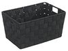 WENKO Aufbewahrungskorb 2er Set schwarz Bild 1