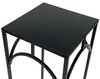 DanDiBo Blumenhocker Metall Schwarz Eckig 50 cm Blumenständer 96132 S Beistelltisch Blumensäule Modern Pflanzenständer Pflanzenhocker Bild 3
