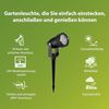 Philips Caper Sockel-/Wegeleuchte 1 5 W Außen-Bodenbeleuchtung Schwarz Aluminium Kunststoff IP44 Garten III Bild 2