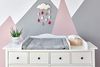 KraftKids Wickelaufsatz Wickelaufsatz Wickelaufsatz extra bereit Trennfach für HEMNES 160 cm, kindergerecht abgerundete Kanten Bild 2