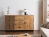 Sideboard mit 2 Türen MANAIA Braun Bild 2