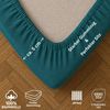 EXKLUSIV HEIMTEXTIL Marke Jersey Spannbettlaken 70 x 140 cm Petrol 100% Baumwolle Öko - Tex Zertifiziert Bed-Sheet Bettlaken Spannbetttuch Topper Leinentuch Bild 4