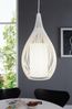 Eglo 92251 Hängeleuchte RAZONI weiß, E27 max. 1X40W Bild 4