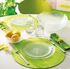 6er Set Teller Aspen 14,5cm Glas Puddingteller Bild 3