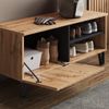 Garderobe Amber Eiche Wotan 43 x 110 cm 3 Teile Vicco Bild 4