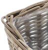 Pflanzer "Rattan" klein Blumenkasten Pflanzkorb Pflanzschale Blumentopf Bild 3