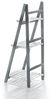 Kobolo Regal Stufenregal WHITE-GREY aus Paulownia-Holz Bild 3