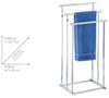 WENKO QUADRO Handtuchhalter, Chrom, mit 3 Stangen, stehend Bild 5
