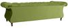 Ivette Sofa 3-Sitzer Samtvelours Olive Buche Nussbaumfarben Bild 3