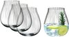 Riedel O 5515/67 Gin Tonic Optical Gläser Set 4 Stück + Gratis 4er Set EKM Living Edelstahl Strohhalme Kupfer gebogen Bild 3
