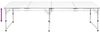 Campingtisch zusammenklappbar höhenverstellbar Aluminium 240 x 60 cm 41327 Bild 4
