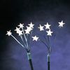 Star-Max LED Sternenstäbe mit 30 Sternen auf 5 Stäben, warmweiß, Stababstand 1m / Länge 4m +Zuleitung 5m für den Außenbereich IP44 05214 Bild 2