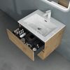 doporro Badmöbel-Set Badezimmermöbel Badezimmer Waschbecken Waschtisch Aqualis Bild 5