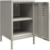 loft24 Nachtschrank Bradford Nachttisch aus Metall mit 1 Tür im Retro Look Bild 5