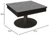 Funktionstisch Cendrine 67x67x45 höhenverstellbar Anthrazit/Marble Grigio 16251 Bild 2