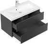 HOME DELUXE Badmöbel Komplettset WANGEROOGE BIG DELUXE L - Schwarz Made in Germany Bild 5