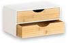 KESPER 58962 Organizer mit 2 Schubladen, weiß, FSC / Mini-Kommode Bild 5