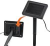 Spetebo LED Gartenleuchte LED Solar Gartenstecker 43 cm im Sprudelsäule Design - 4er Set, Design: Luftblasen, LED fest integriert, warm weiß, Akku ist austauschbar Bild 5