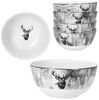 MamboCat Müslischale 6x Alois Müsli-Schale Ø14,2cm 480ml Porzellan 6 Personen Hirsch, Porzellan Bild 2