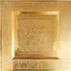 Marrakesch Orient & Mediterran Interior Beistelltisch Beistelltisch Garten Klapptisch Metall Sule Eckig Gold (1-St), Handarbeit Bild 5
