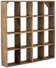 BLOOMINGVILLE Tilo Regal Braun Recyceltes Holz Bild 3