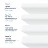 Dailydream viscoelastischer Matratzentopper "Model M" mit Memory Foam Effekt, 90x200x5cm, Edition "Aloe Vera" Bild 3