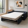 EVERGREENWEB Einzelmatratze für Schlafsofa, 12 cm hoch, orthopädische Wasserschaummatratze, hypoallergene und ergonimische Matratze mit weißem Bezug 80X190 – DAYBED Bild 2