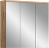 furnling Badezimmerspiegelschrank Guido 3 Spiegeltüren, 9 Fächer, großzügiger Stauraum für Badutensilien Bild 4
