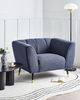 Sessel ORSTA Stoff Dunkelblau Bild 2