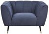 Sessel ORSTA Stoff Dunkelblau Bild 4