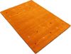 carpetfine 'Gabbeh Uni' Wollteppich, reine Wolle, Orange, 60x90 cm Bild 3