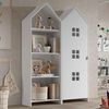 Schrank Casami Bruges 37 x 115,2 x 171,3 cm MDF Weiß Bild 2