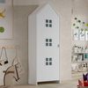 Schrank Casami Bruges 37 x 115,2 x 171,3 cm MDF Weiß Bild 5