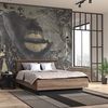 Forte 'Jacky' Doppelbett, Bettgestell in Schlammeiche, 140x200 cm Bild 4