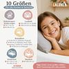 Laleni Jersey Spannbettlaken 80x160 cm Babybett - Oeko-TEX zertifiziertes Hausbett Spannbettlaken - Kinder Hausbett Bezug aus 100% Baumwolle - Spannbettlaken Hausbett - Baby Bettwäsche in Weiß Bild 2