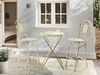 Beliani 'BIVIO' Gartenbar Set, klappbar, Metall Hellgrün Bild 2