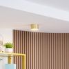 Lindby Deckenstrahler Nivoria, LED, Metall, Gold / Messing warmweiß IP20, LED 9 W gesamt, warmweiß Bild 2