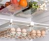 BAYLI Pizzaschneider Eierbehälter für Kühlschrank, Universal Kühlschrank Organizer für 15 Bild 4