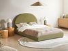Wasserbett Bouclé VAUCLUSE 140 x 200 cm Olivgrün Bild 2