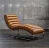 KAWOLA Relaxliege SIRY, Polsterliege Leder verschiedene Farben Bild 5